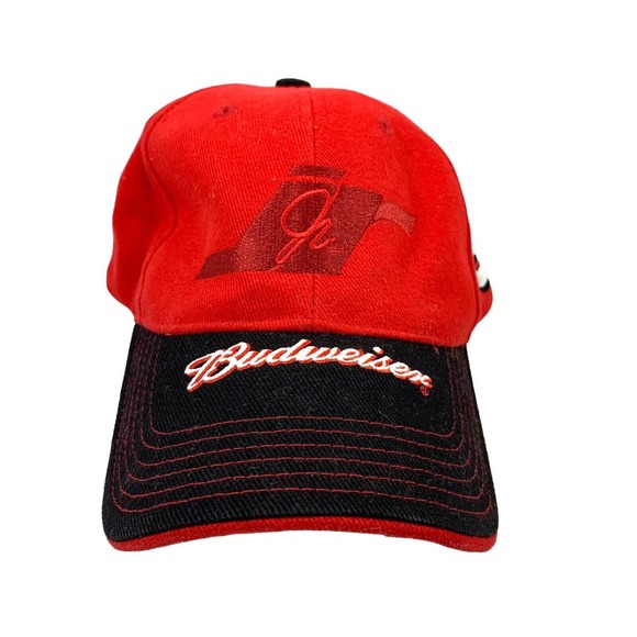 Dale Earnhardt Jr #8 Budweiser Cap Nascar Chase Authentic Red Hat - Picture 1 of 10